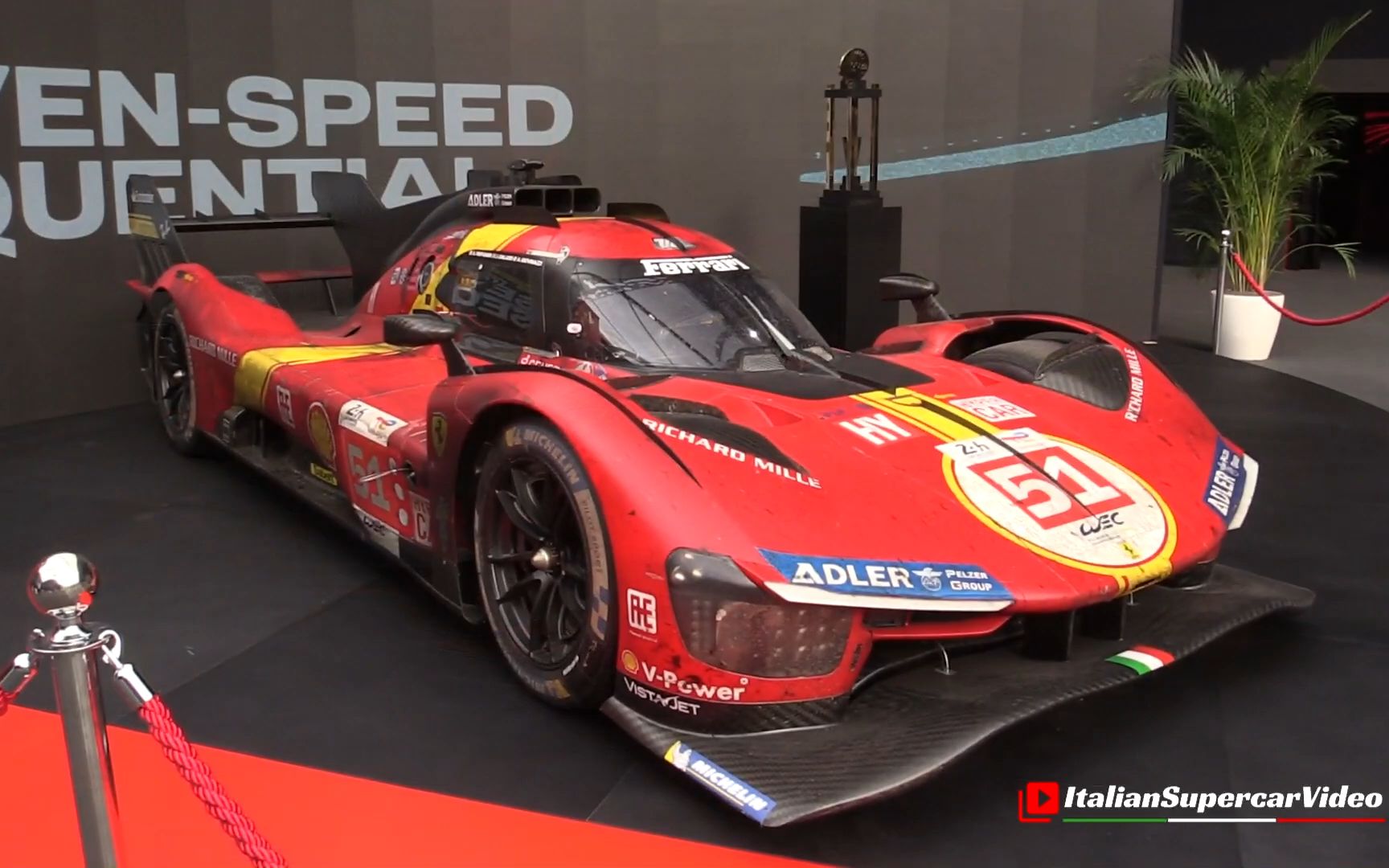 法拉利 499p 勒芒 hypercars #50 & #51 | 展示   巡游 | 2023 年世界