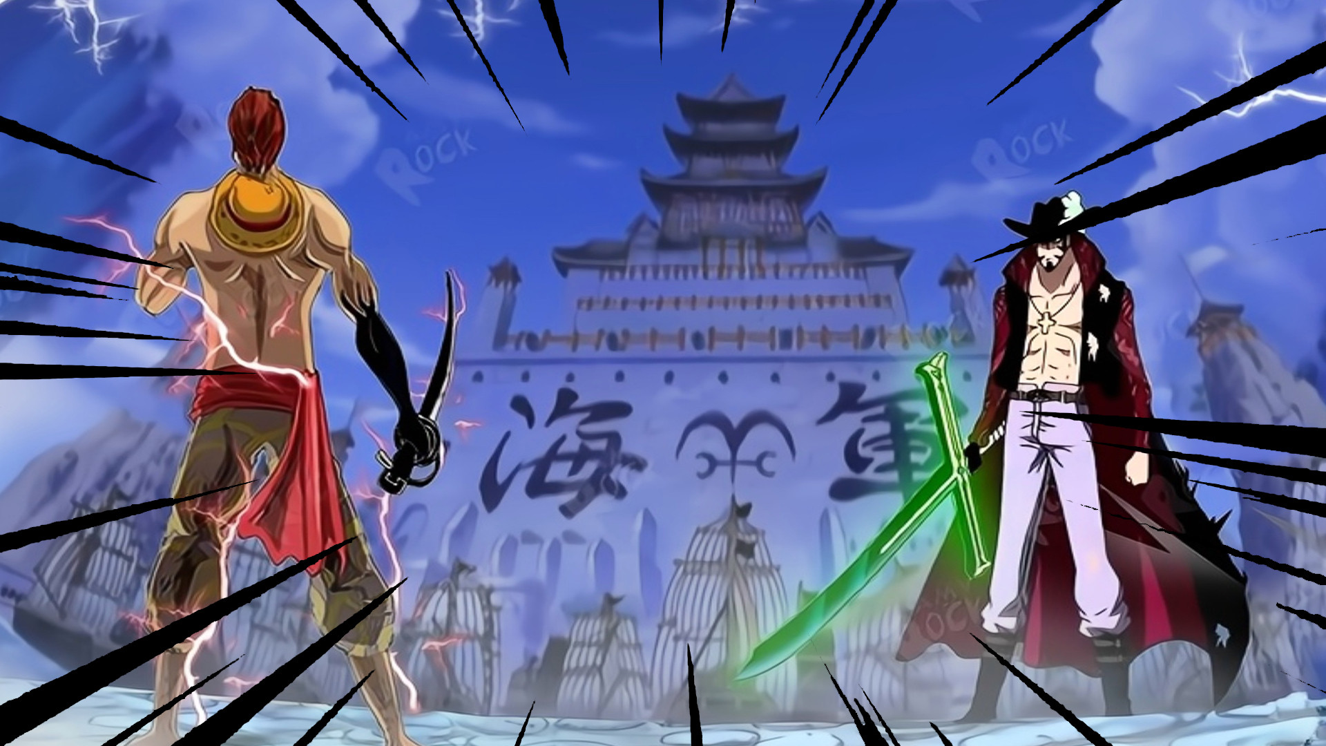 海贼王:海上剑豪的高光耍刀名场面!你认为谁的剑术更胜一筹?