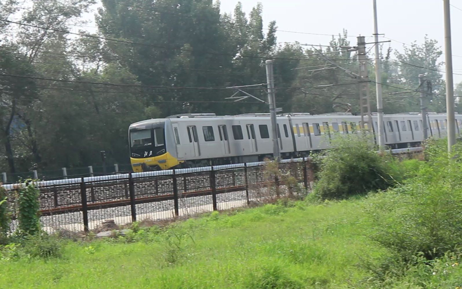 北京地铁6号线06047环铁试车20148