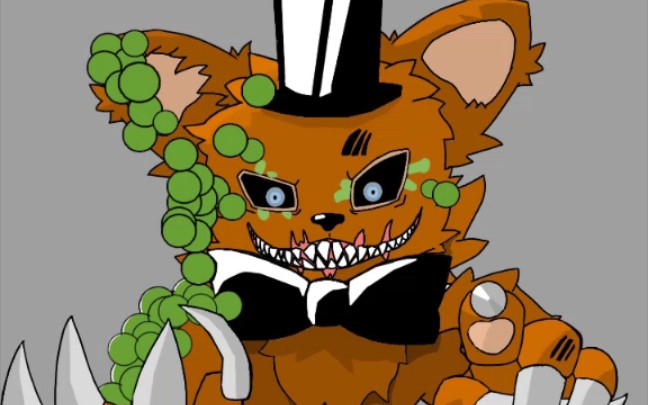 fnaf扭曲绘画我相信这个视频会有一个酸鸡的