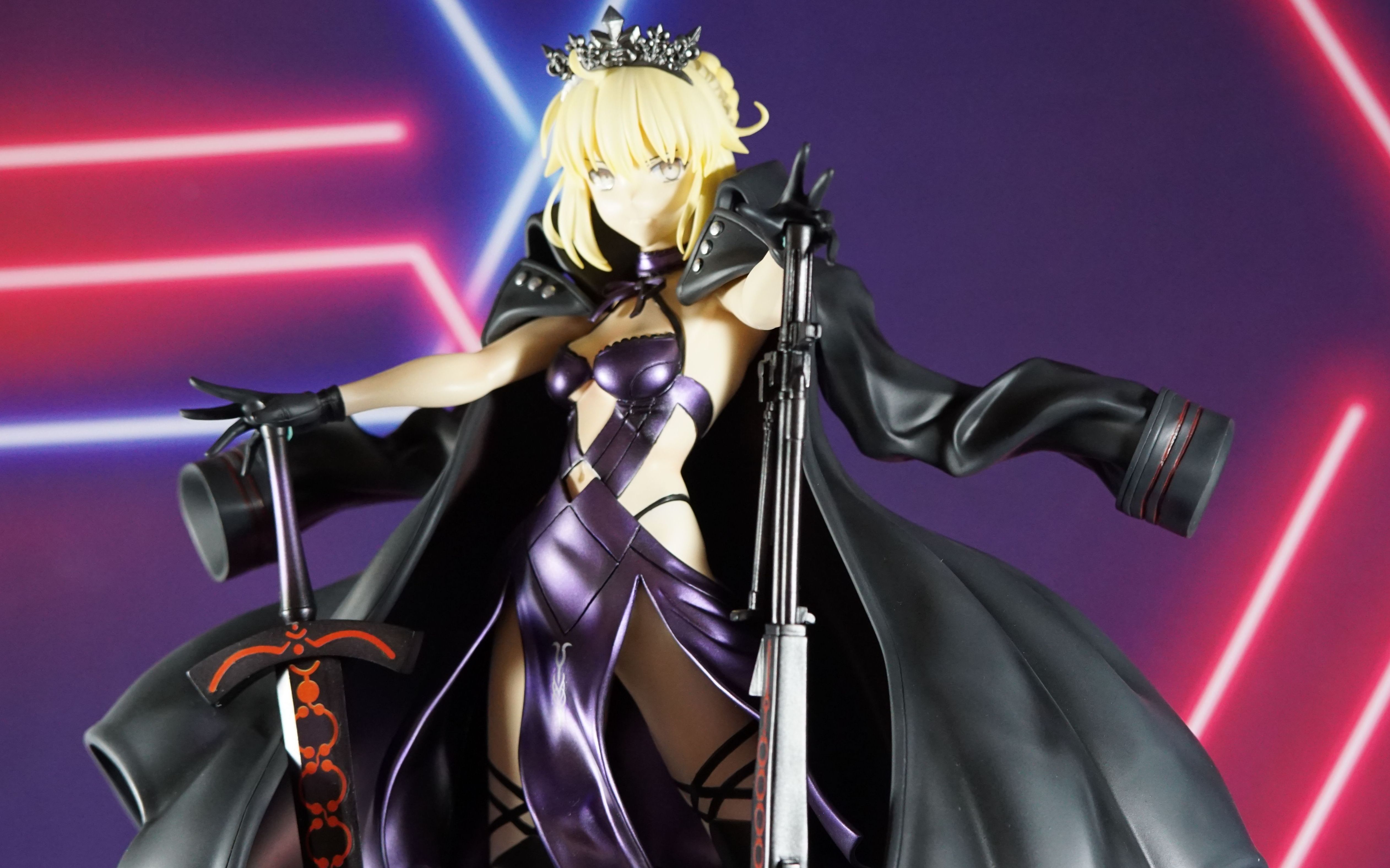 今天搞点不一样的枪阶黑sabergk制作分享吾王赛高