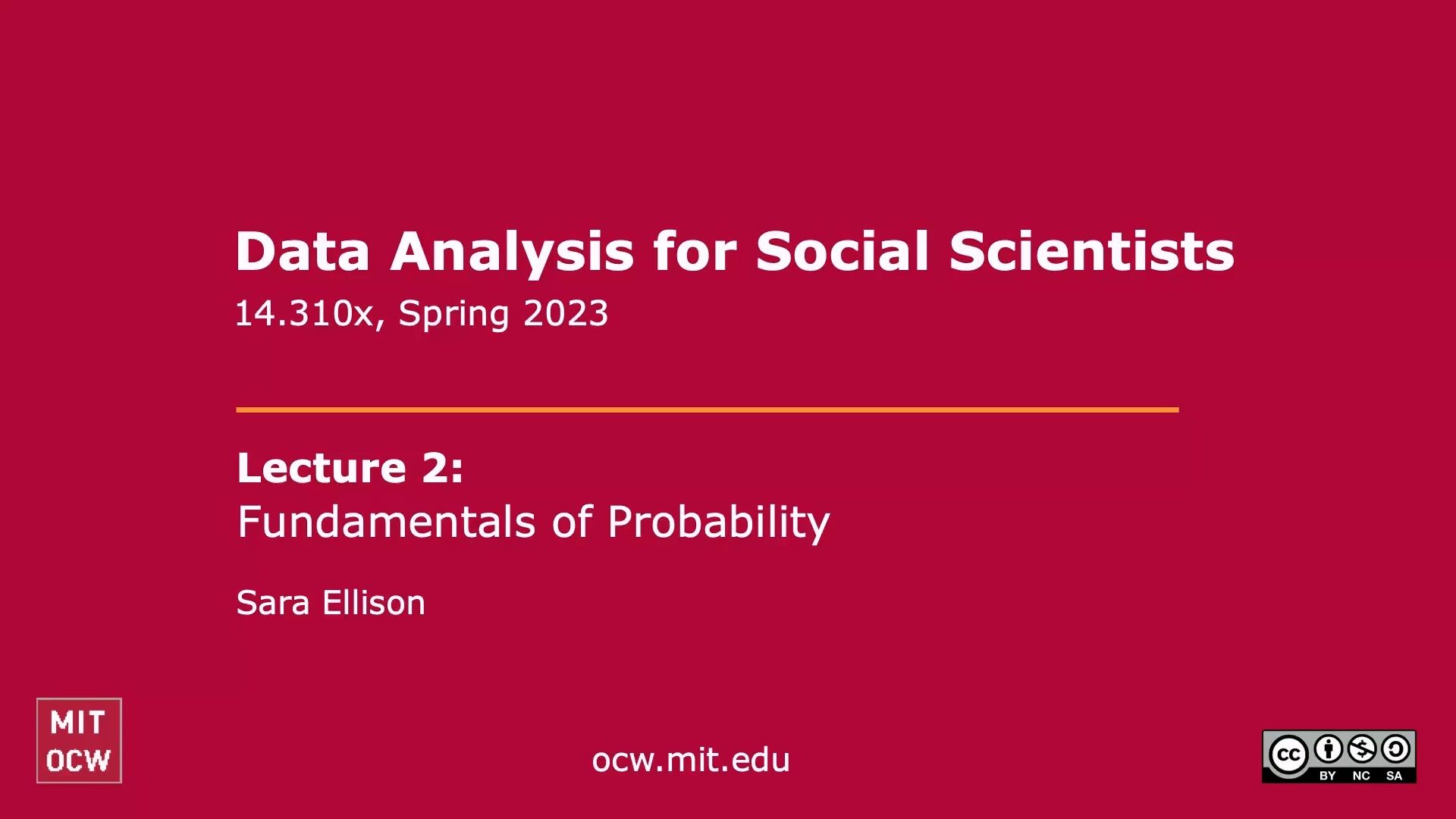 MIT《社会科学家的数据分析|14.310x Data Analysis for Social Scientists, Spring 2023》中英字幕哔哩哔哩bilibili