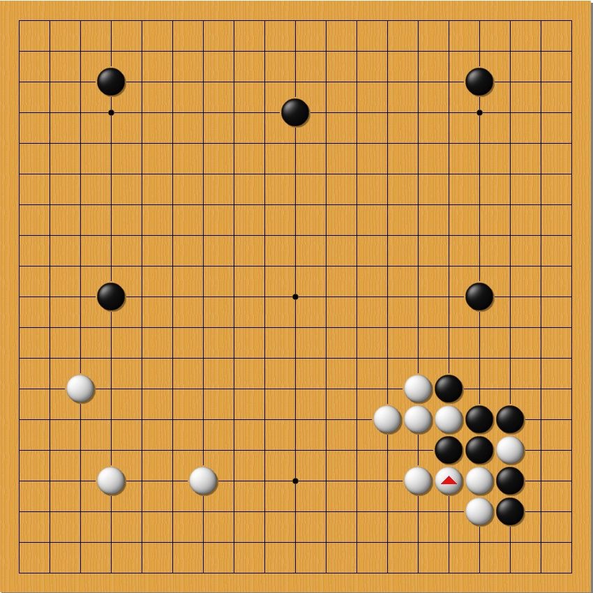 [图]19路棋盘实战纠错3