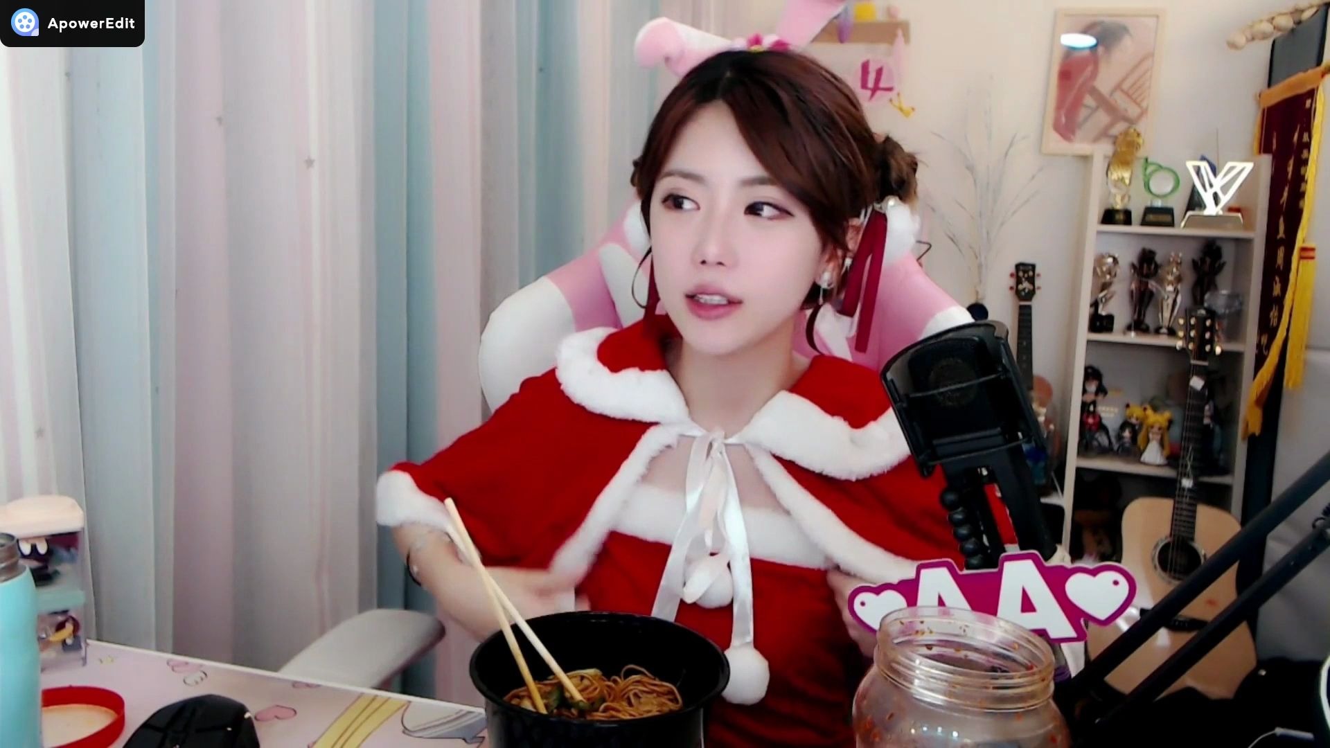 活动作品周淑怡圣诞节周姐吃播剪辑嗦就完事了