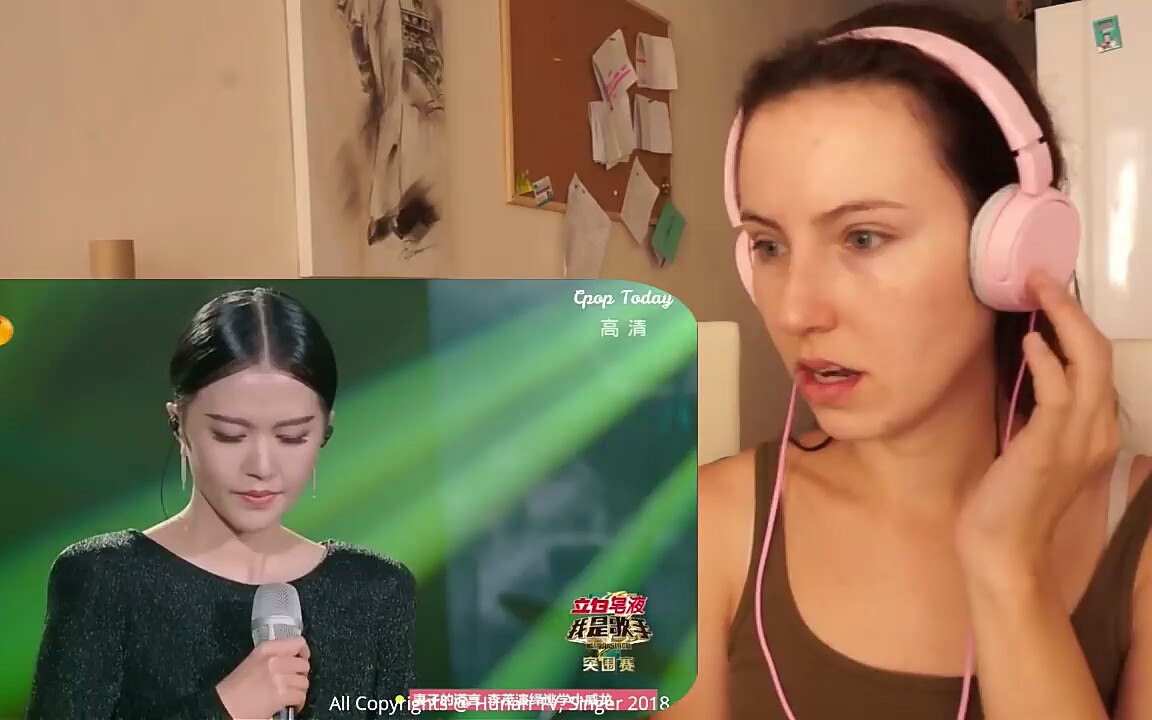 [图]外国美女ClaudiaVaranski_谭维维《乌兰巴托的夜》reaction