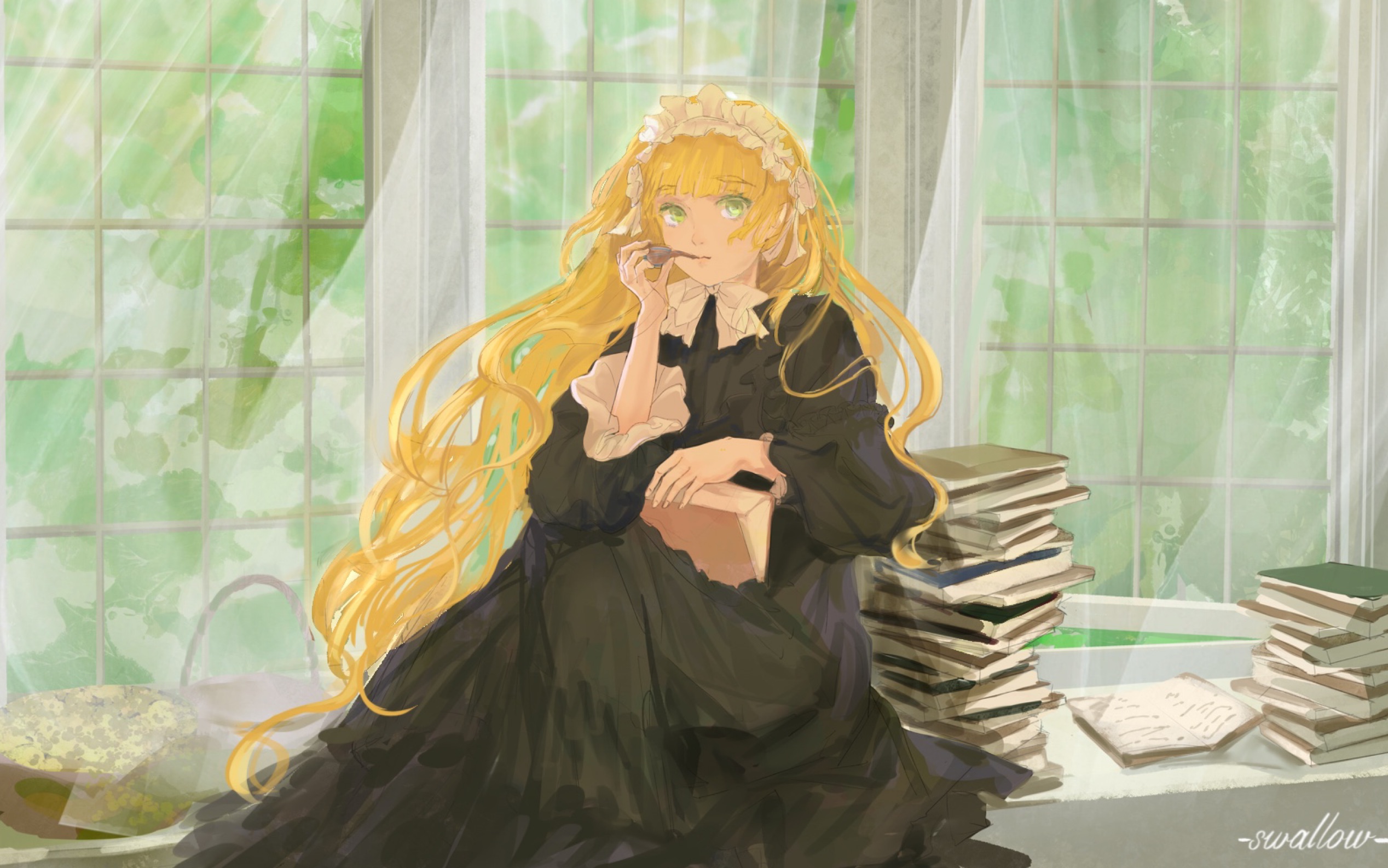 【绘画过程】procreate/gosick——维多利加2022.1.25-2023.8.25