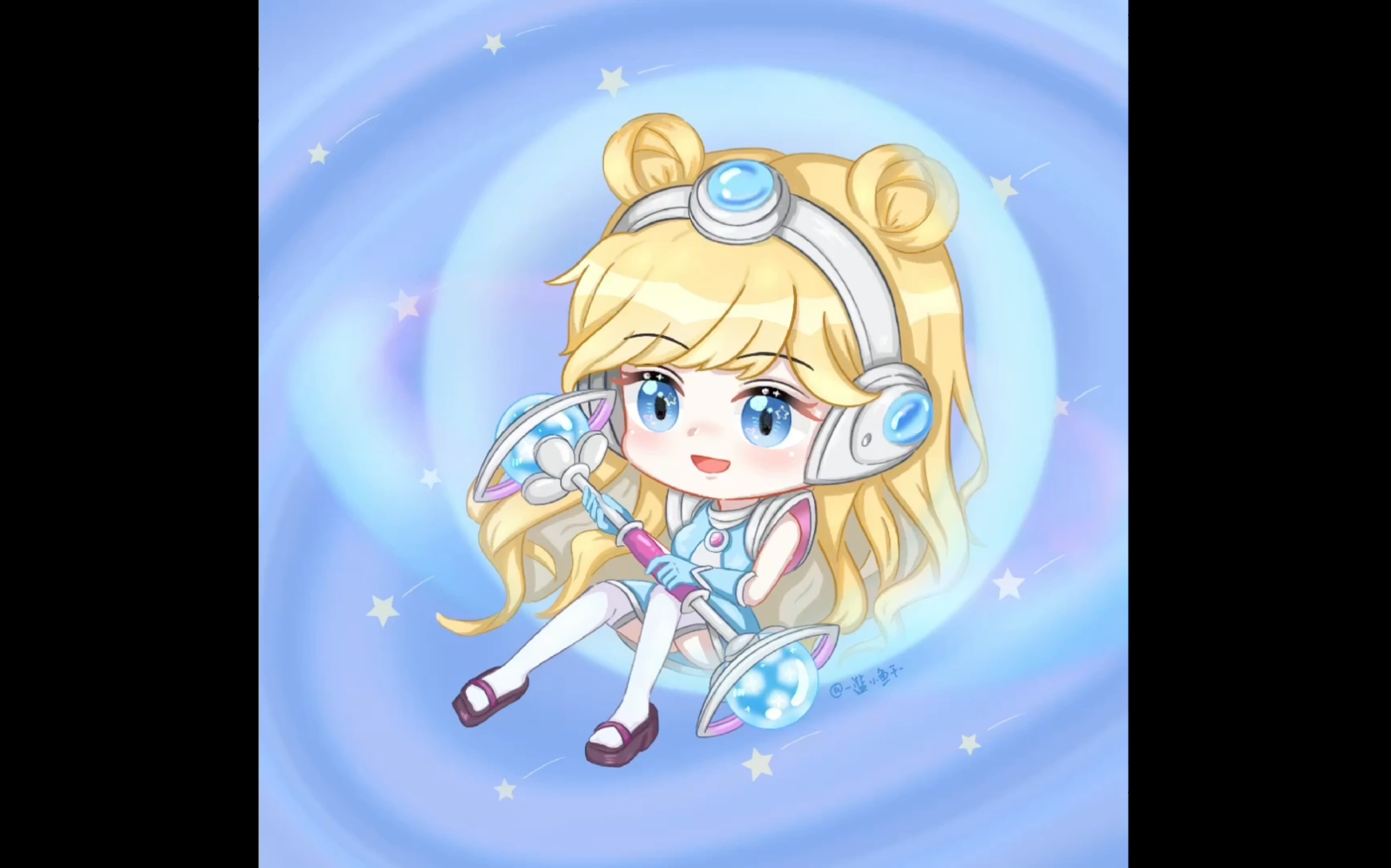 【procreate】英雄联盟 太空律动 拉克丝