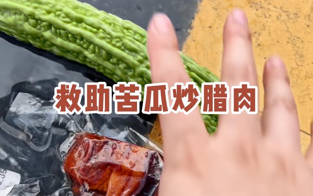 苦瓜炒腊肉哔哩哔哩bilibili