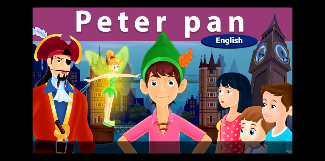 彼得潘(826Peter Pan) 英语睡前童话故事哔哩哔哩bilibili