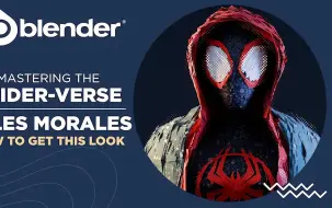 Скачать видео: 【中字】Blender 制作讲解：🕷️ 掌握蜘蛛侠外观：角色教程 🕷️