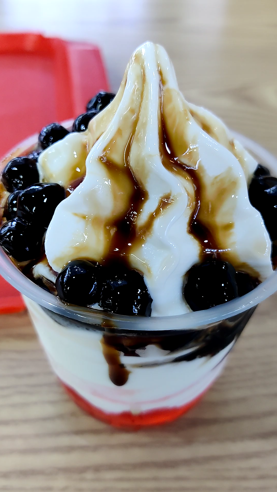 美食日常又是食堂三楼的黑糖珍珠圣代还有小碗菜黄瓜炒蛋11148