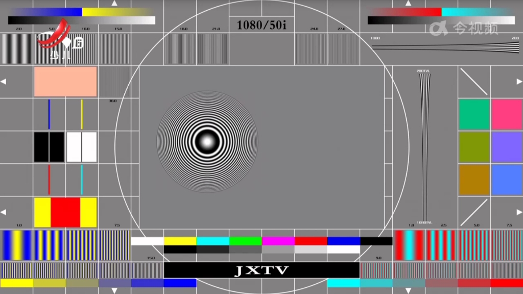 江西广播电视台5个频道测试卡(25.1.4)哔哩哔哩bilibili