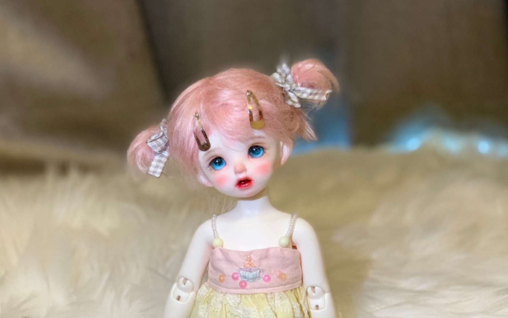 【bjd】卡肉 手残式娃衣试穿
