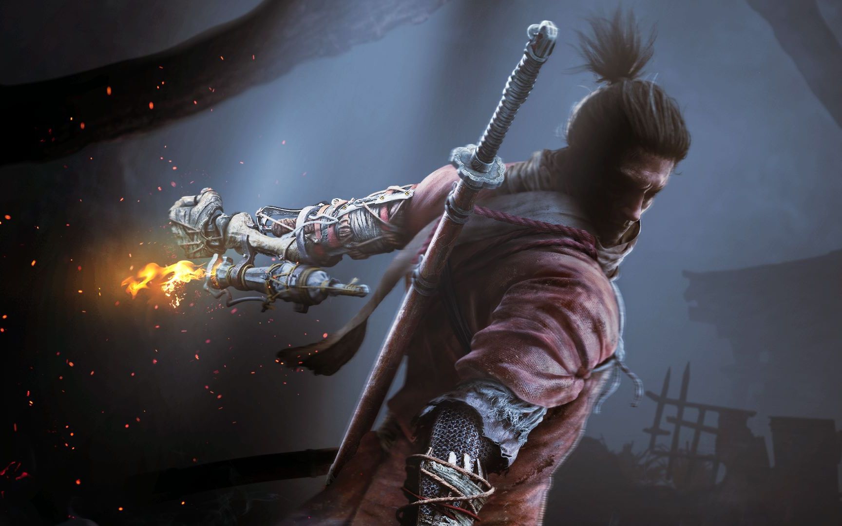 只狼水生阿凛无伤无攻击跳踩道具忍具流派技能八周目苦难敲钟