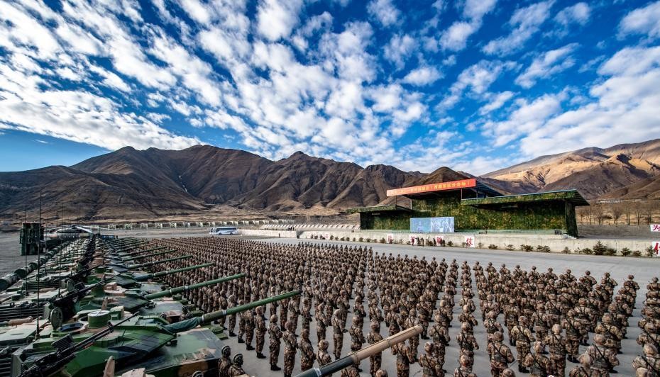 当年分到西藏,第一次到羊八井参加演习,那场面非常震撼!