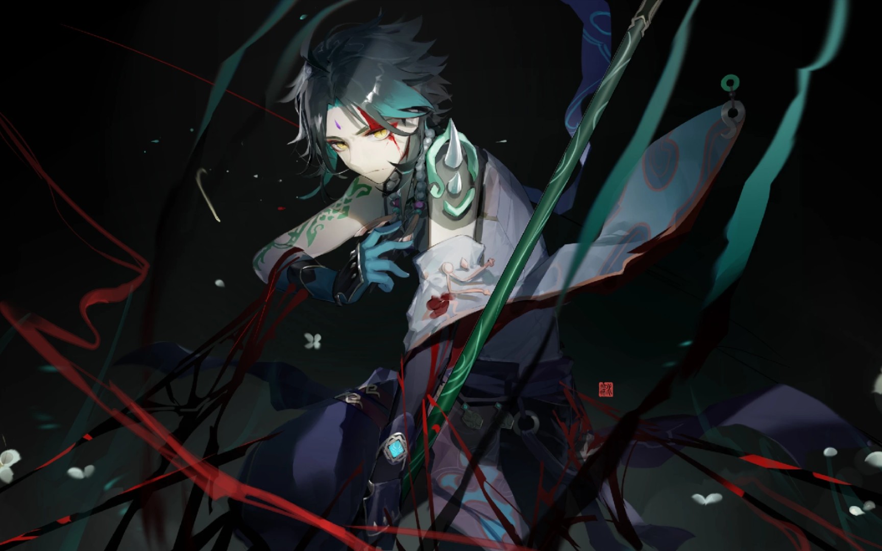 【原神】海灯节彩蛋留影—魈