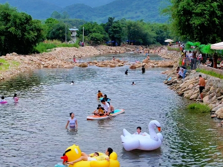 这才是夏天该有的样子,八甲佬学习一下吧,看看看人家阳西塘口#暑假