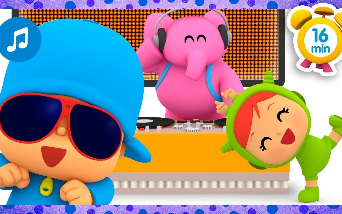 【Pocoyo discos】More Nursery Rhymes & Kids Songs | Pocoyo哔哩哔哩bilibili