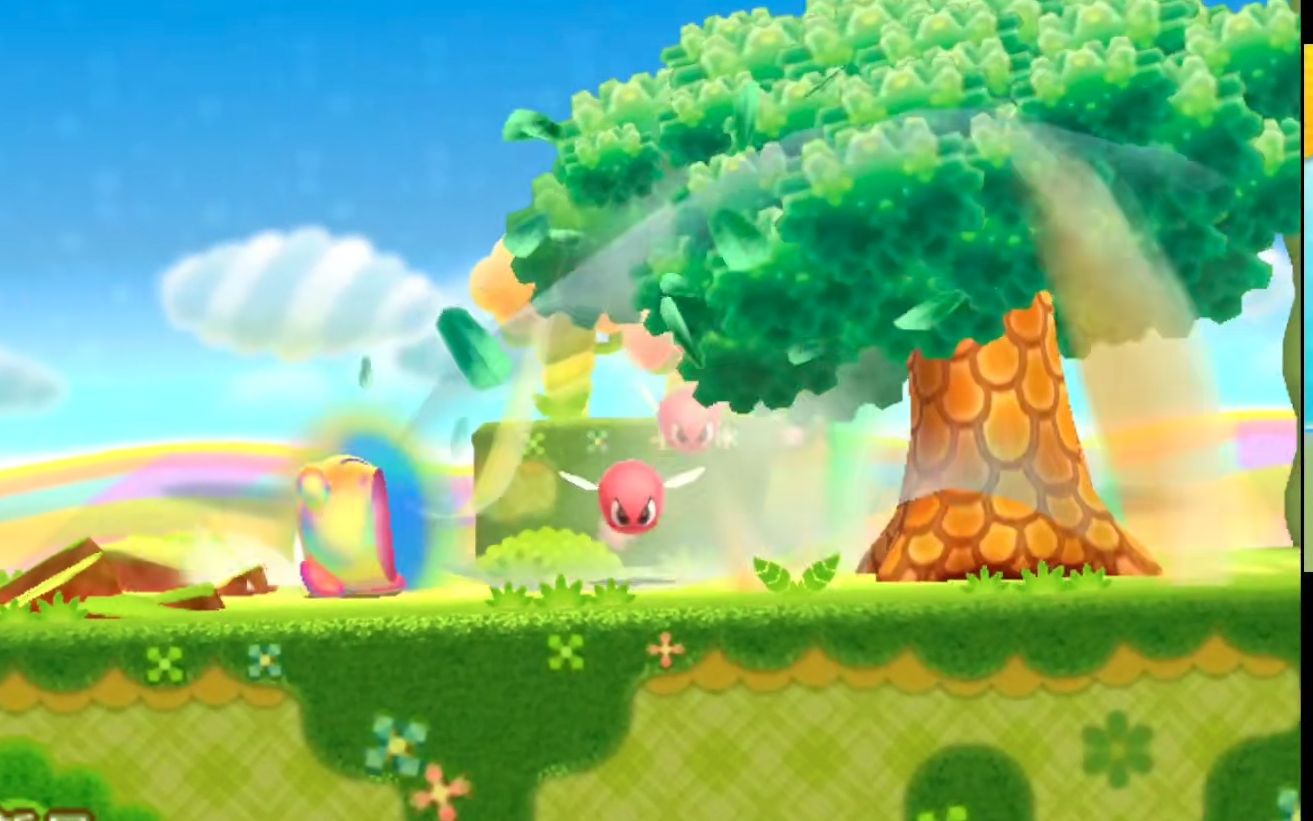 【实况】星之卡比:三重彩 (第一章): 经典boss我树哥