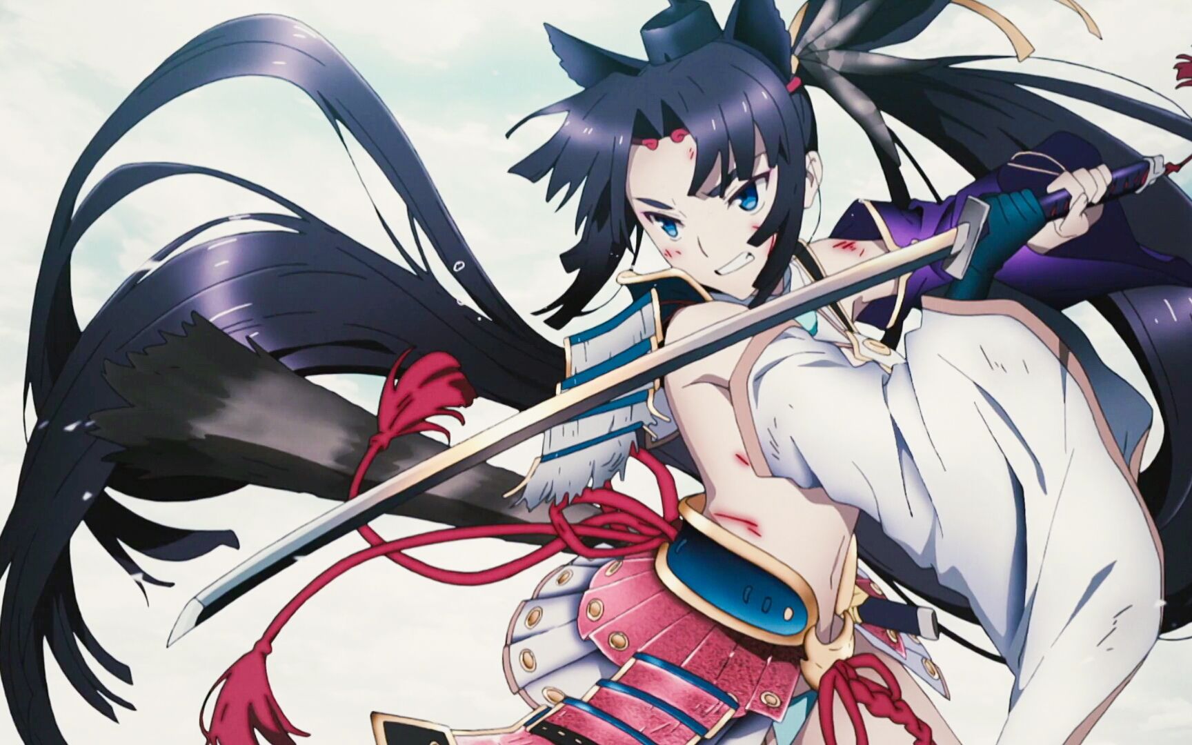 【fgo/精彩作画】超神一集!牛若丸这几个镜头 我也就只看了20几遍!