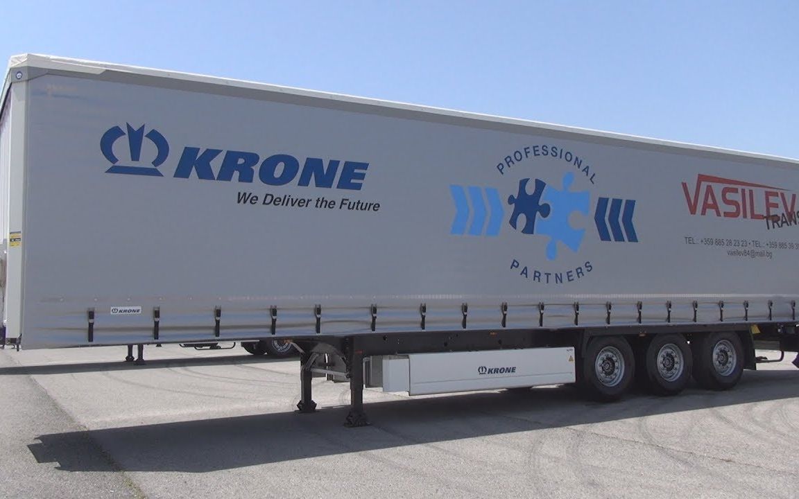 【顶级高端挂车?】Krone Profi Liner 5 SD 侧帘半挂车静态欣赏哔哩哔哩bilibili