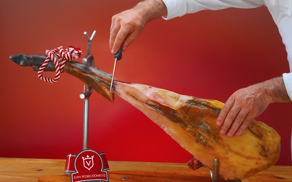 (演示:西班牙切火腿大师:oscar alvarez afonso)