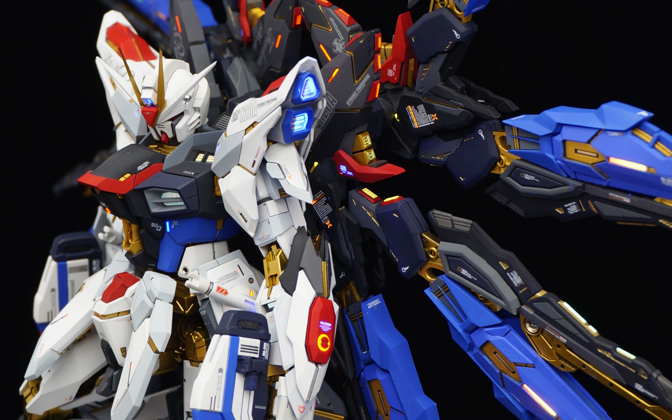 拉克丝的嫁妆最强最帅的强袭自由高达模型成品展示