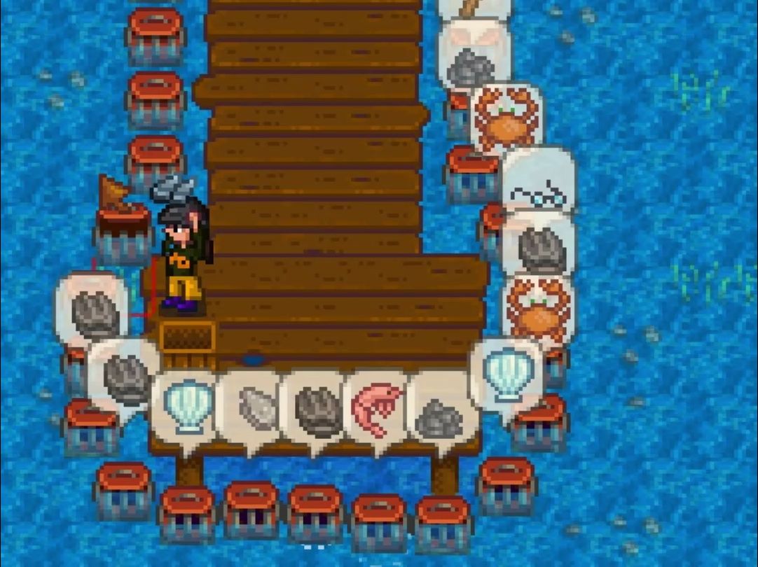 【摆烂星露谷】夏天赶海,我选星露谷