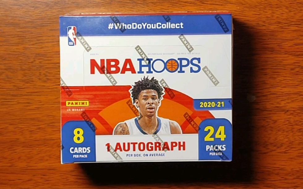 2021帕尼尼nba球星卡hoopsretail盒试拆
