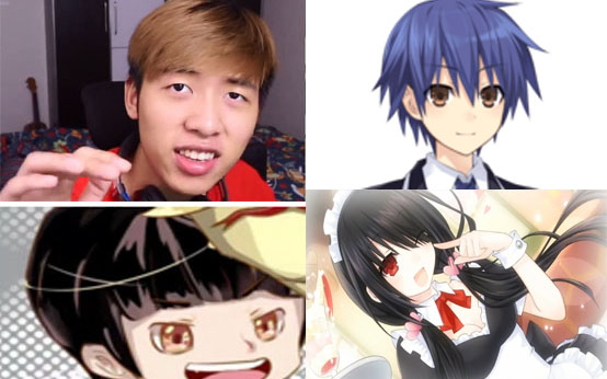 【中国boy,逆风笑搞笑配音/约会大作战】中国boy版五河士道与逆风笑版