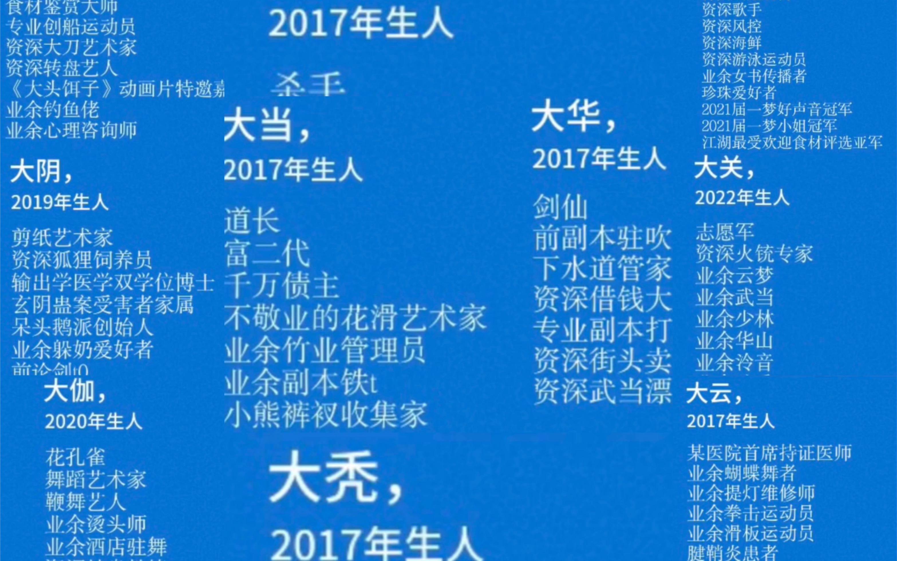 假如各门派用大冰的方式介绍自己