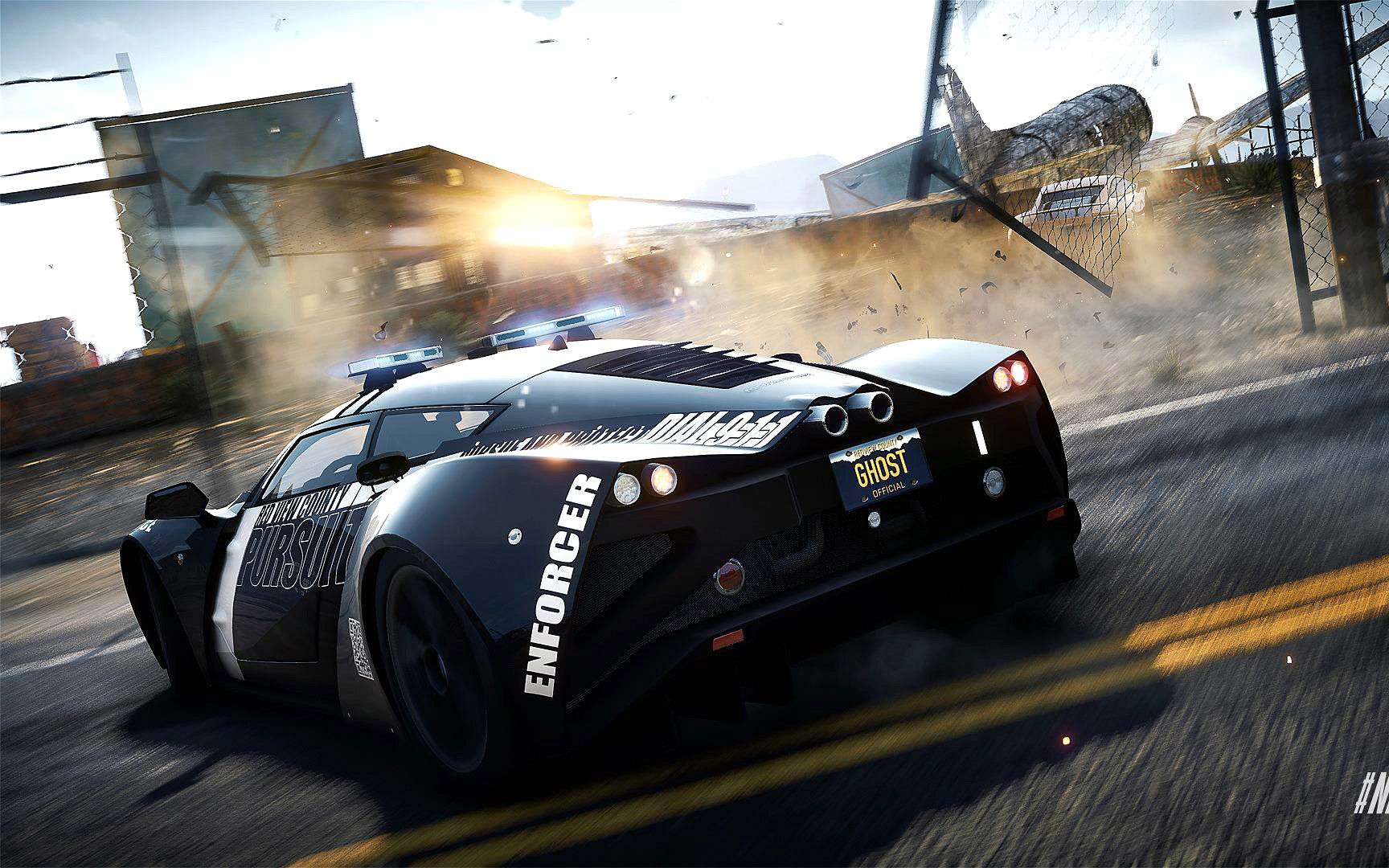 极品飞车18车辆欣赏篇marussia执法警车marussiab2它长像怪异整车看