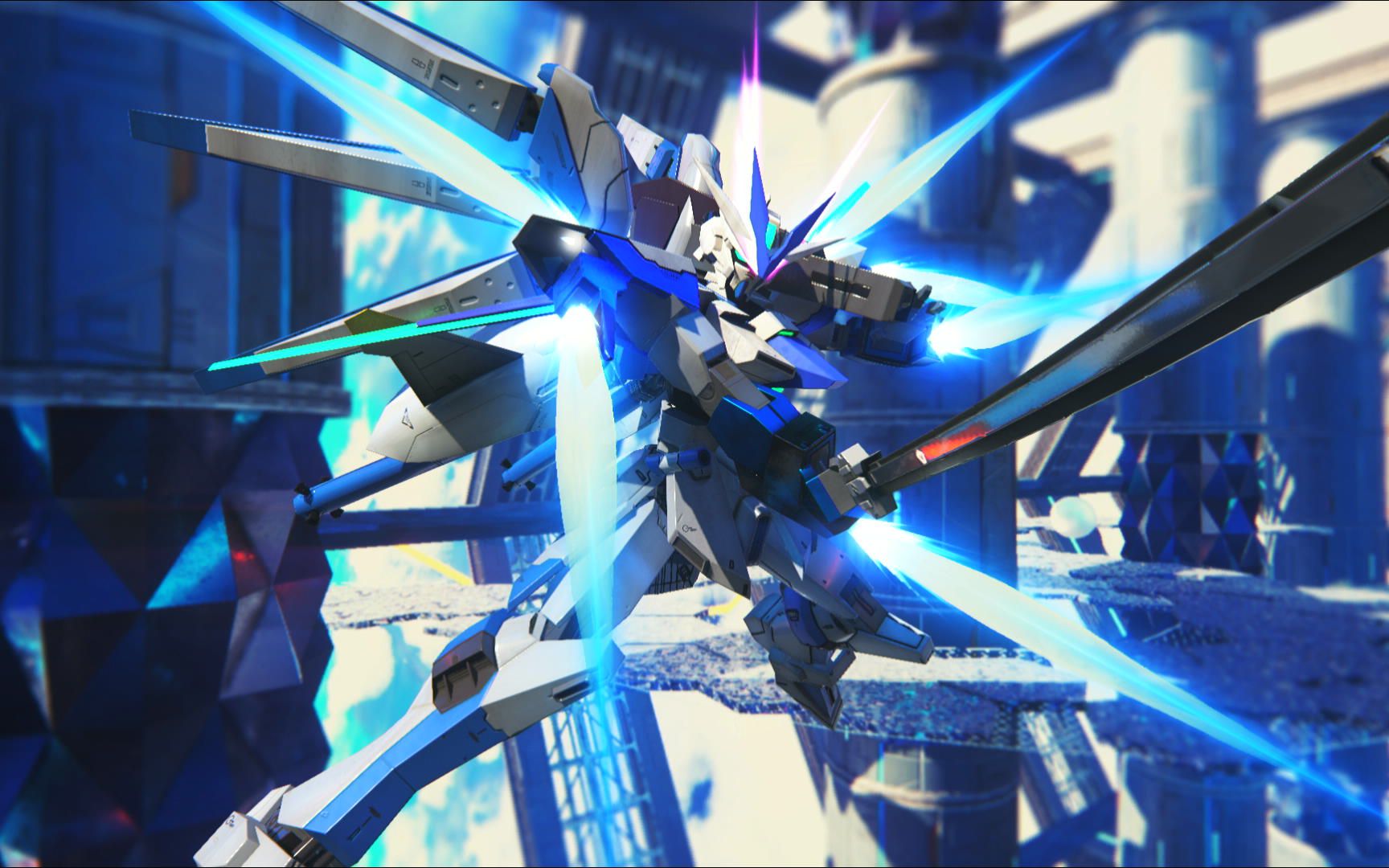 【1080p 60fps 】高达破坏者3 dlcnewtype难度通关实录【dlc4:build