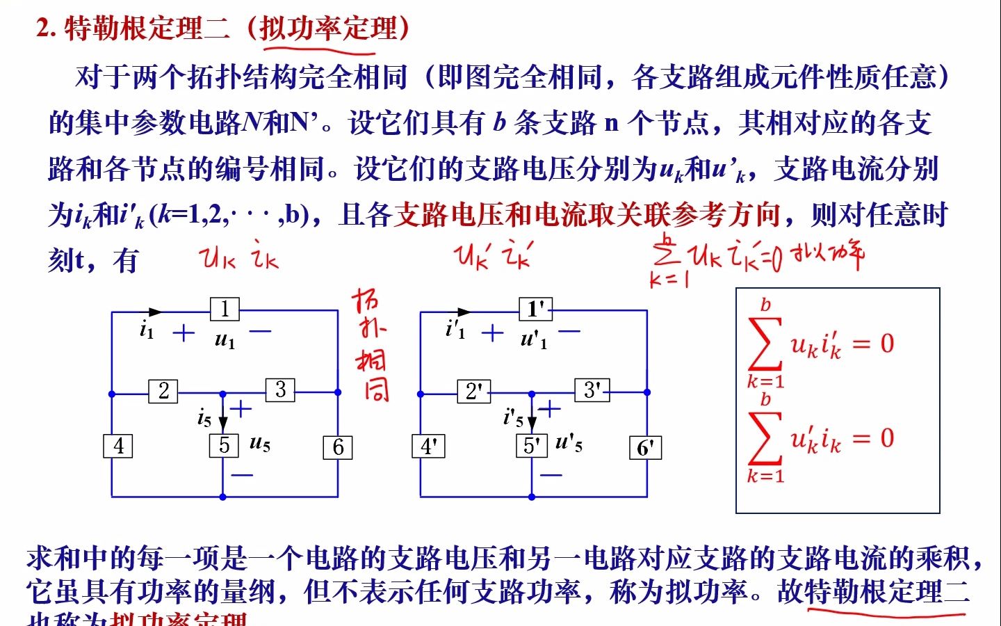 211次课特勒根定理哔哩哔哩bilibili