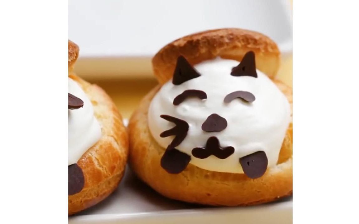 如何做可爱的动物泡芙?可爱到忍不住一口一个