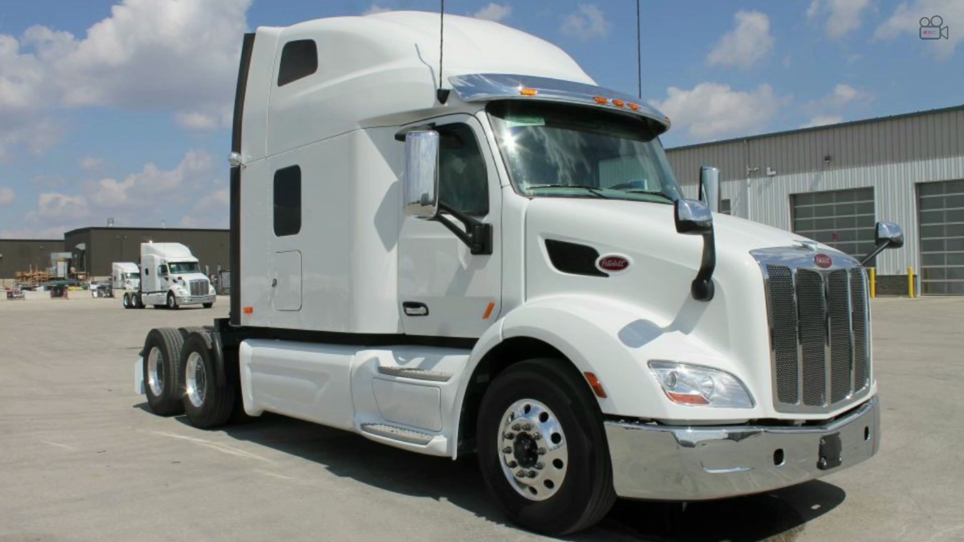 2020彼得比爾特peterbilt579卡車內部外部