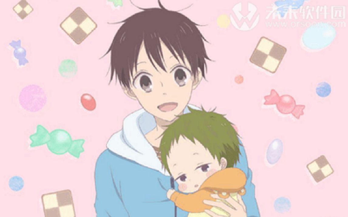 活动作品学园奶爸虎太郎给龙一挤柠檬汁超萌超可爱好想抱回家