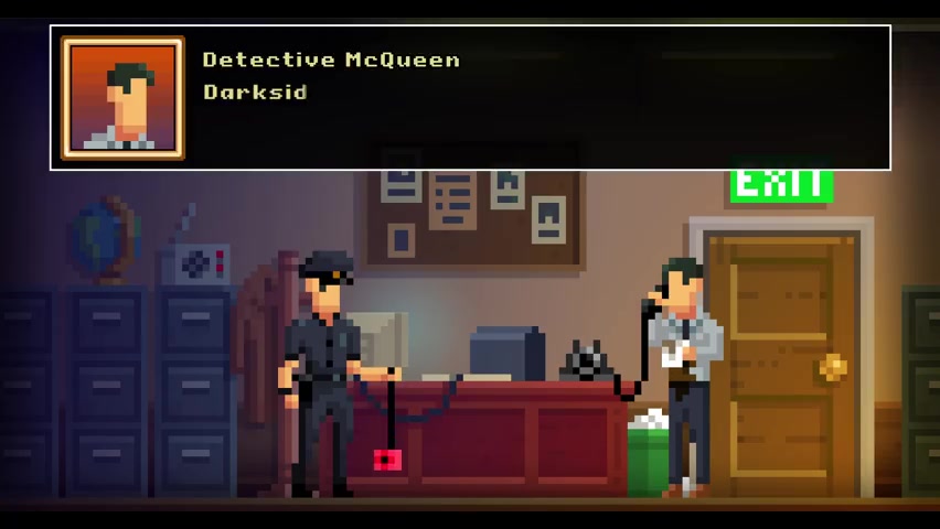 [图]【Steam新作】《黑暗侦探：黑暗中的摸索》（The Darkside Detective A Fumble in the Dark）