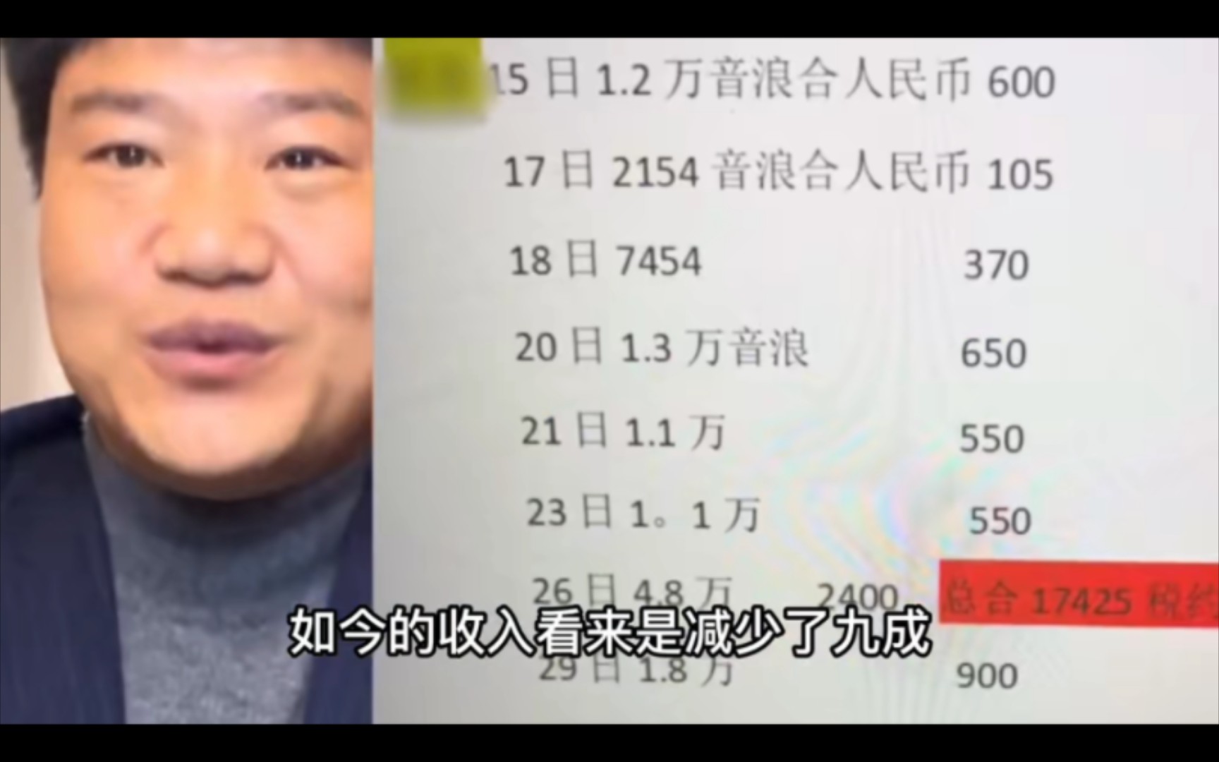 反诈老陈自曝年收入133万后月入2万到乡下转战摆烂吃播哔哩哔哩bilibili