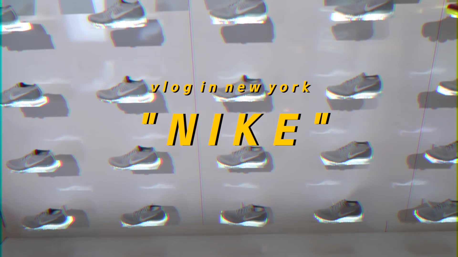 Hanbyul  位于美国纽约 足足5层的耐克专卖店!Nike New York Vlog+Haul哔哩哔哩bilibili