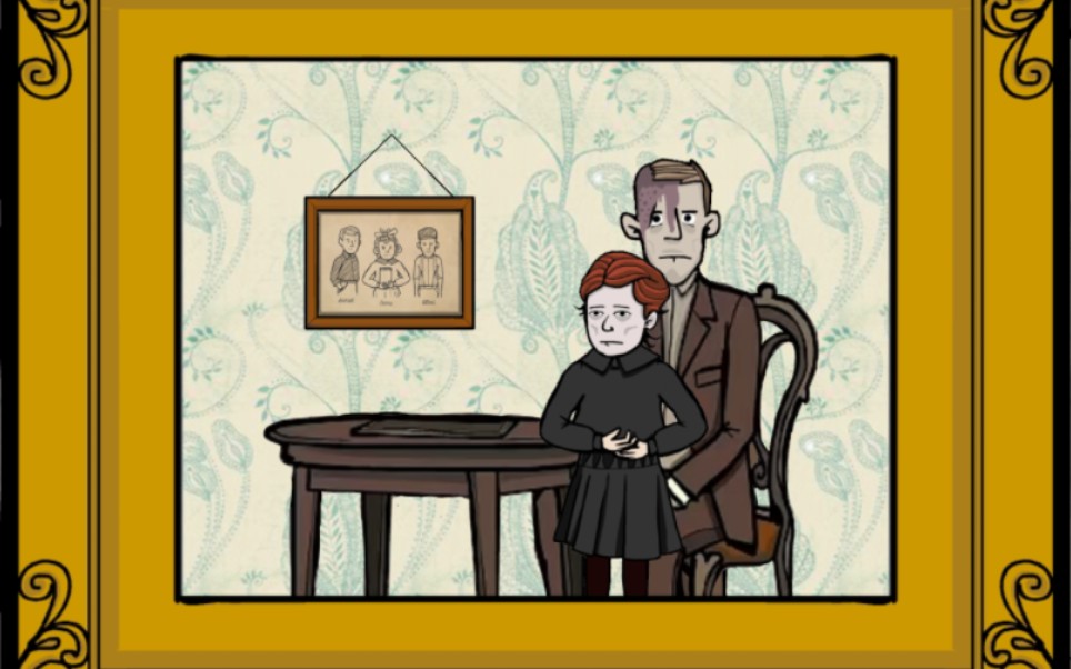 锈湖根源之父女合照