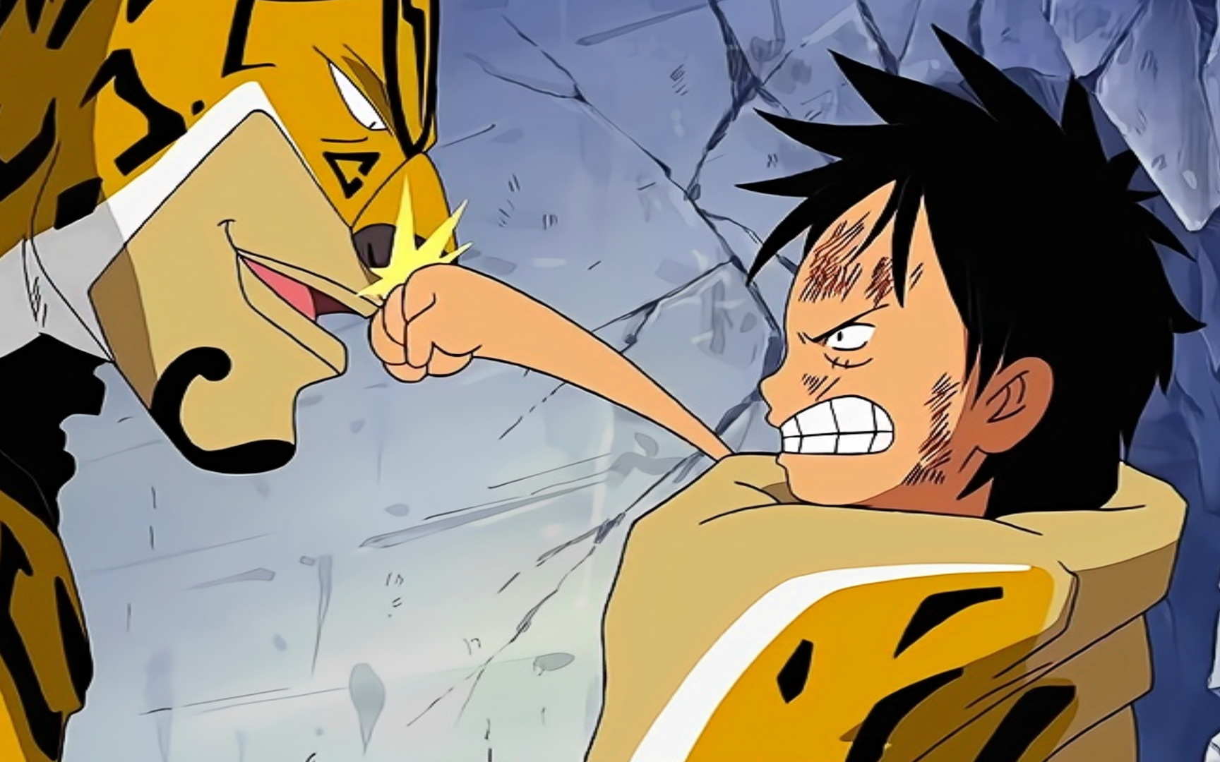 海贼王路飞战斗中意外变小的时刻你认为哪个场面更胜一筹