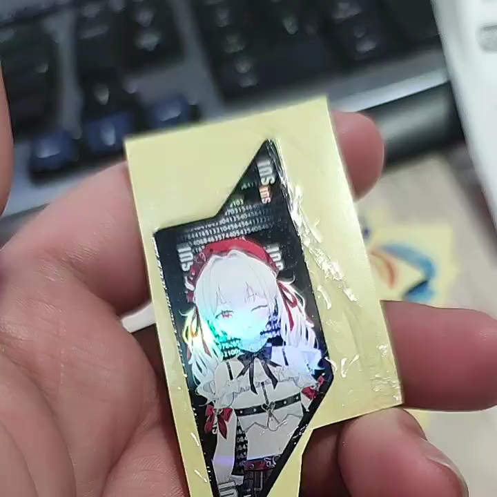 岁己记忆体贴纸预览,好像没有明显的绿幕