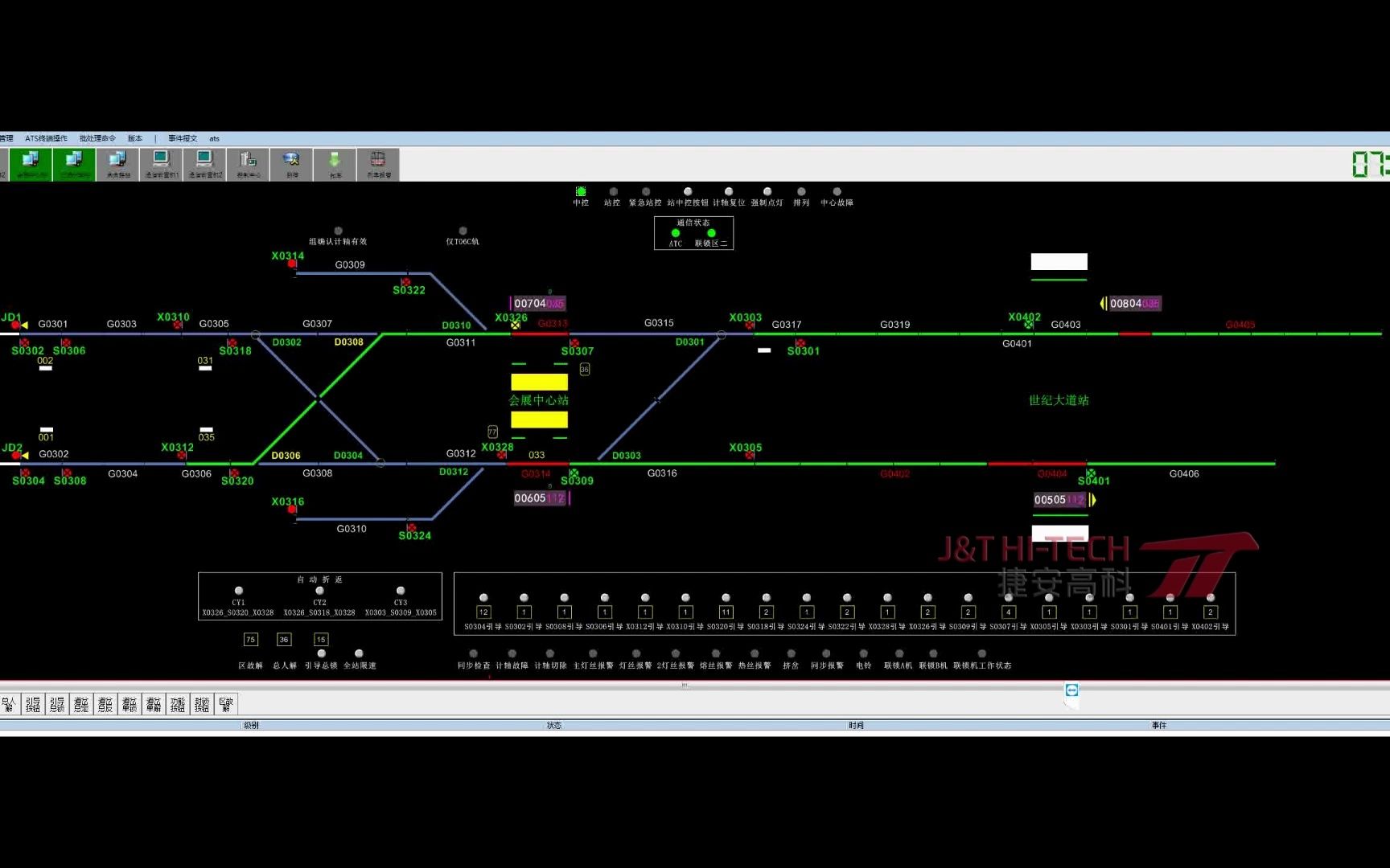 上岗确认ats系统工作站状态