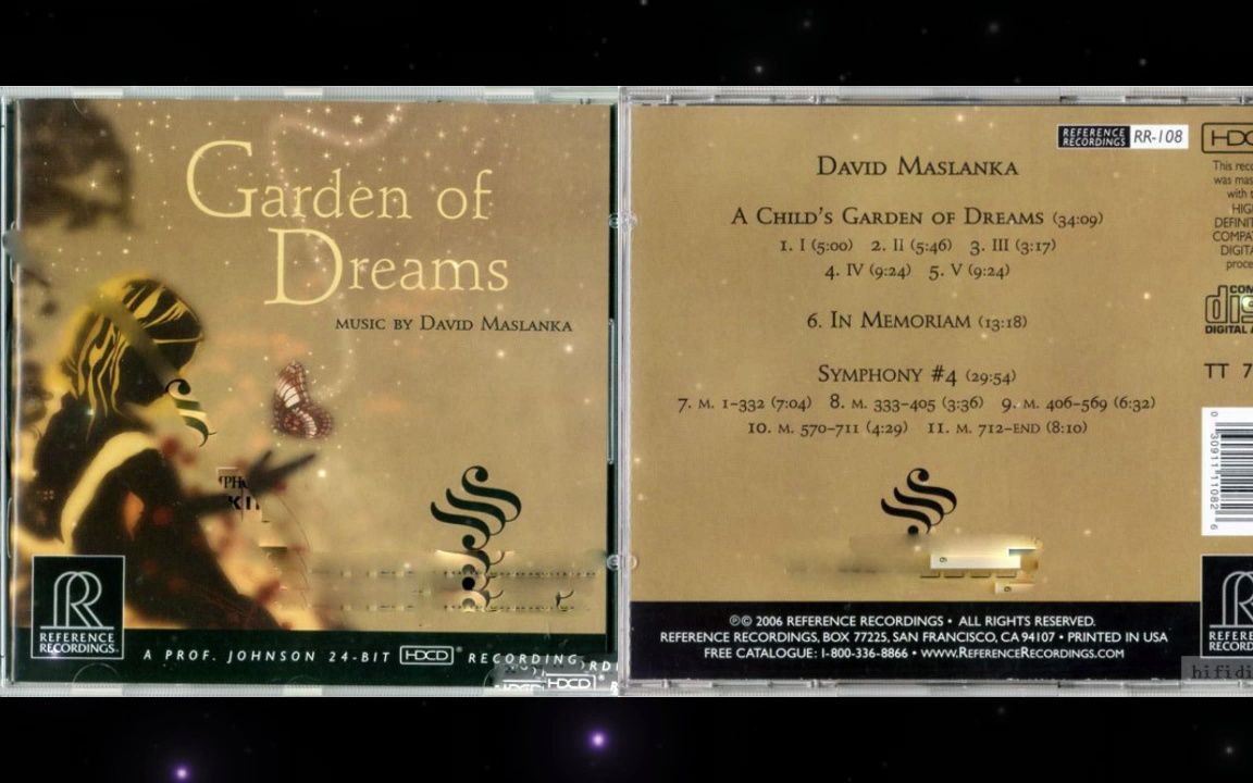 [图]【RR唱片】RR-108CD花园之梦《Garden+of+Dreams》