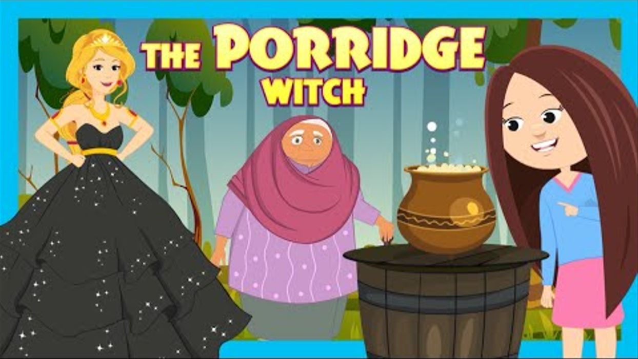 【少儿英语动画短片】103. 粥女巫THE PORRIDGE WITCH哔哩哔哩bilibili