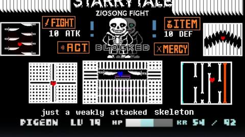 UnderTale Sans Fight Hard Mode_哔哩哔哩_bilibili