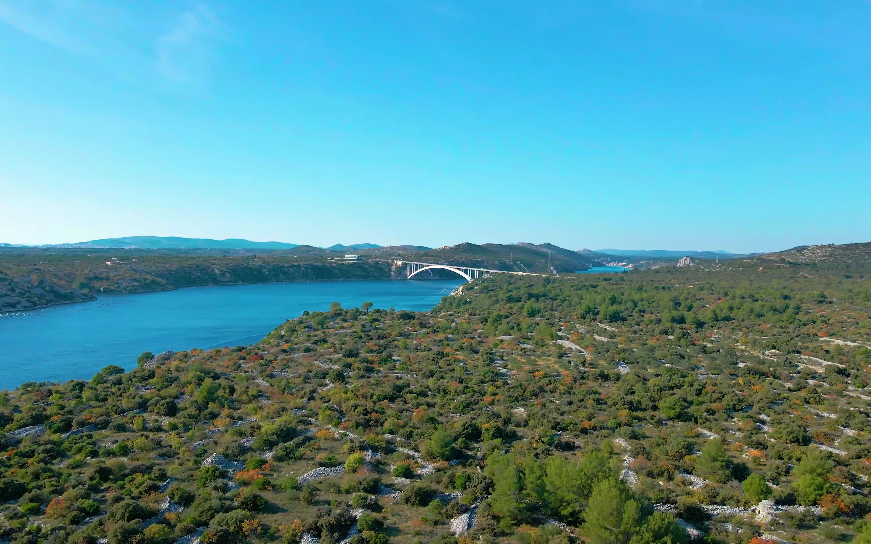 西巴尔干半岛的秋天氛围(4k uhd)
