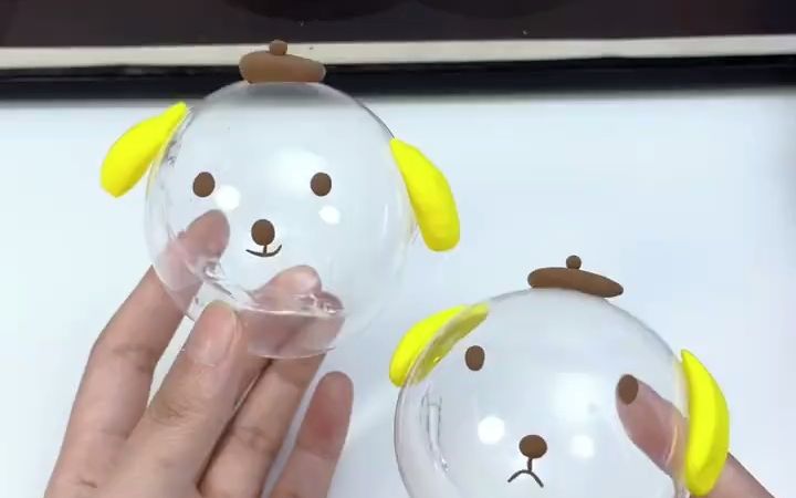 纳米胶自制布丁狗捏捏乐