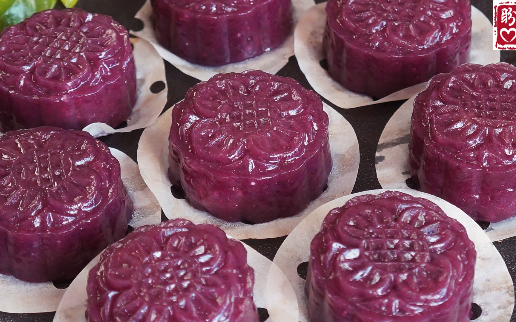 豆沙紫薯西米糕,软糯q弹,香甜可口!